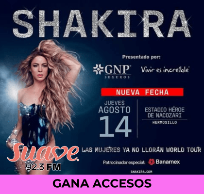 Shakira 14 se Agosto