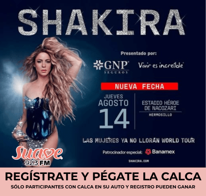 Shakira 14 se Agosto
